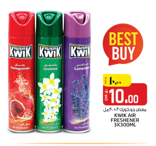 KWIK Air Freshner available at Saudia Hypermarket in Qatar - Al Rayyan