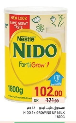 NIDO Milk Powder available at Aswaq Ramez in Qatar - Umm Salal