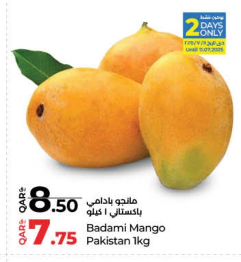 Mangoes from Pakistan available at LuLu Hypermarket in Qatar - Al Khor