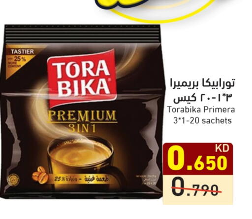 TORA BIKA Coffee 3in1 available at Ramez in Kuwait - Jahra Governorate