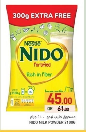 NIDO Milk Powder available at Aswaq Ramez in Qatar - Umm Salal