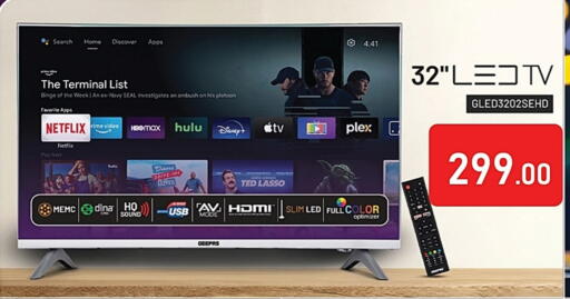GEEPAS Smart TV available at Passion Hypermarket in Qatar - Al Wakra