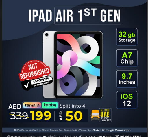APPLE iPad available at TechDeals Electronics Trading in UAE - Dubai