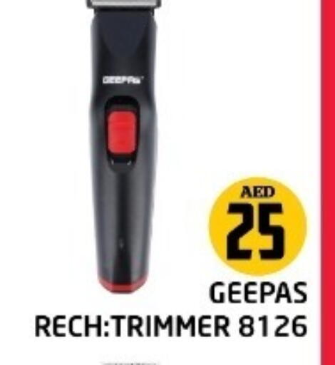 GEEPAS Hair Remover  available at Baniyas Spike  in UAE - Dubai