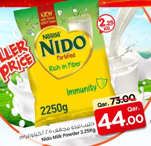 NIDO Milk Powder available at Mark & Save  in Qatar - Al Shamal