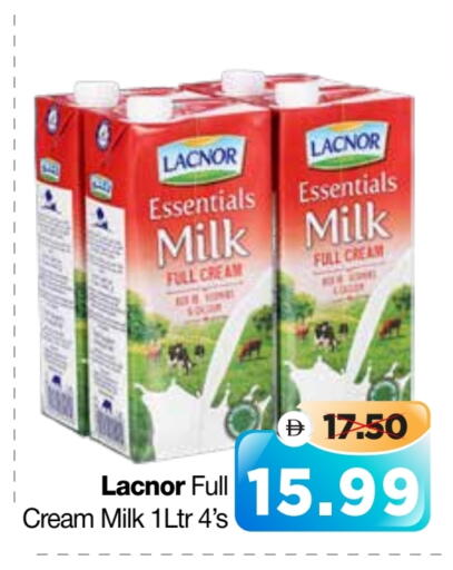 LACNOR Full Cream Milk available at Al Madina Hypermarket in UAE - Abu Dhabi