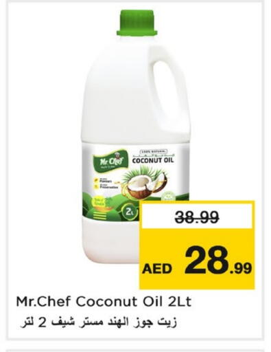 MR.CHEF Coconut Oil available at Nesto Hypermarket in UAE - Dubai