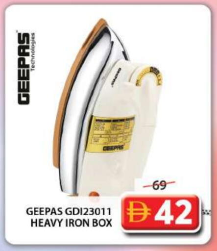 Small Appliances in Grand Hyper Market, UAE Offers - United Arab Emirates GEEPAS Ironbox available at Grand Hyper Market in UAE - Dubai