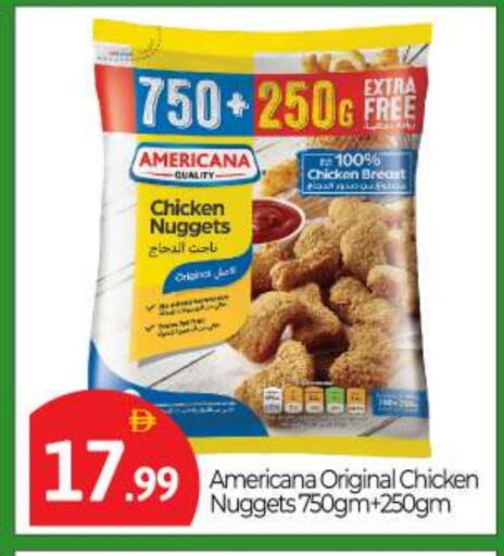 AMERICANA Chicken Nuggets available at BIGmart in UAE - Abu Dhabi