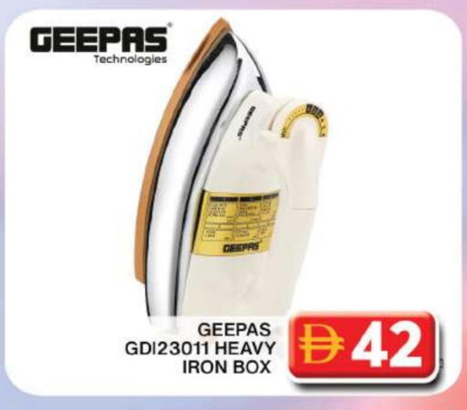 Small Appliances in Grand Hyper Market, UAE Offers - United Arab Emirates GEEPAS Ironbox available at Grand Hyper Market in UAE - Dubai