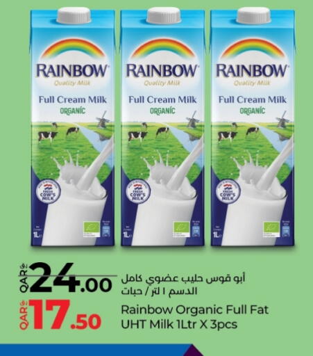 RAINBOW Long Life / UHT Milk available at LuLu Hypermarket in Qatar - Doha