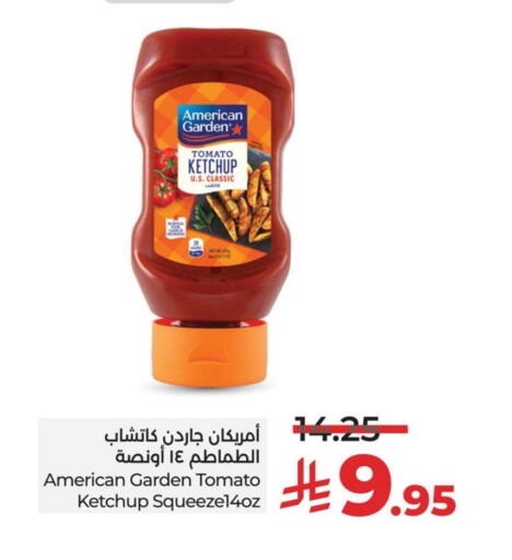 AMERICAN GARDEN Tomato Ketchup available at LULU Hypermarket in KSA, Saudi Arabia, Saudi - Saihat