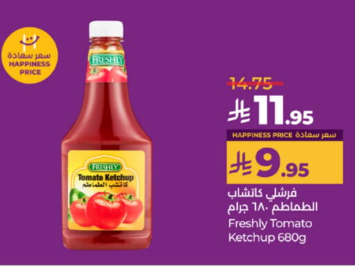 FRESHLY Tomato Ketchup available at LULU Hypermarket in KSA, Saudi Arabia, Saudi - Yanbu