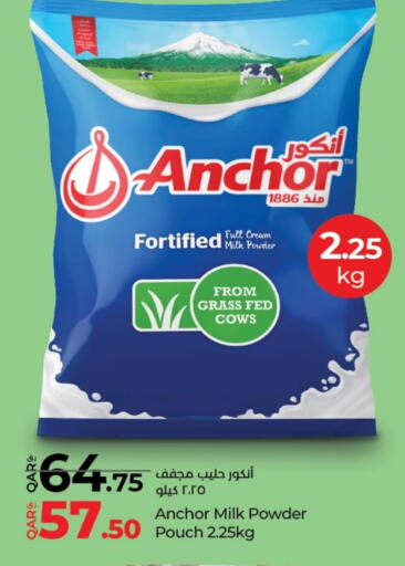 ANCHOR Milk Powder available at LuLu Hypermarket in Qatar - Al Shamal
