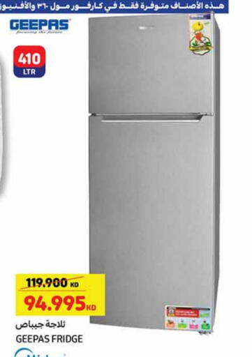 GEEPAS Refrigerator available at Carrefour in Kuwait - Ahmadi Governorate