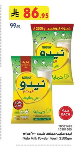 NIDO Milk Powder available at Bin Dawood in KSA, Saudi Arabia, Saudi - Jeddah