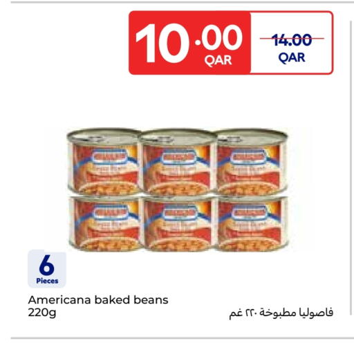 أمريكانا فاصوليا مخبوزة available at كارفور in قطر - الضعاين