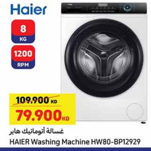 HAIER Washing Machine available at Carrefour in Kuwait - Jahra Governorate