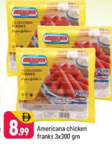 AMERICANA Chicken Franks available at Shaklan  in UAE - Dubai