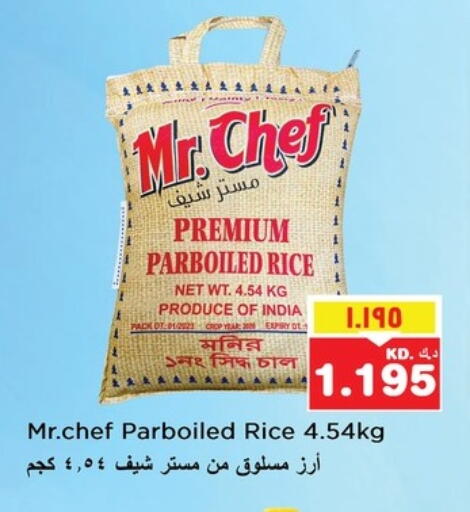 MR.CHEF Parboiled Rice available at Nesto Hypermarkets in Kuwait - Ahmadi Governorate