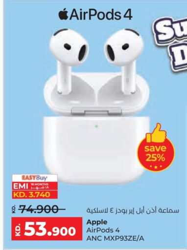 APPLE Earphone available at Lulu Hypermarket  in Kuwait - Jahra Governorate