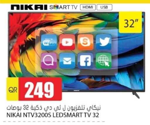 NIKAI Smart TV available at Grand Hypermarket in Qatar - Al Wakra