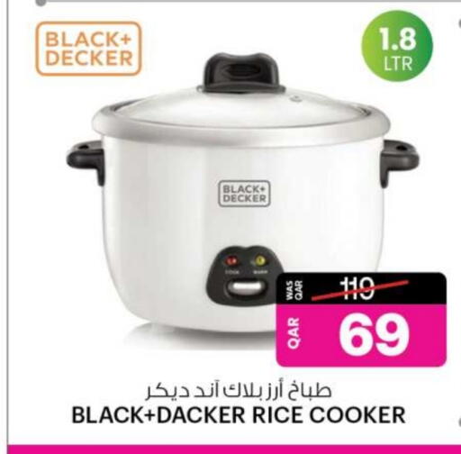 BLACK+DECKER Rice Cooker available at Ansar Gallery in Qatar - Al Wakra