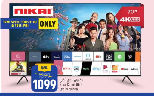 NIKAI Smart TV available at Paris Hypermarket in Qatar - Al Wakra