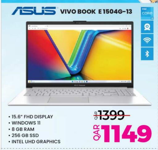 Computer & Laptop in Ansar Gallery, Qatar Offers - Qatar ASUS Laptop available at Ansar Gallery in Qatar - Al Wakra
