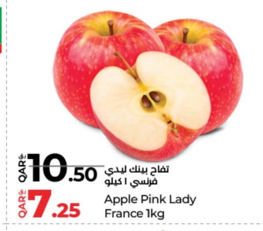 Apples from France available at LuLu Hypermarket in Qatar - Al Khor