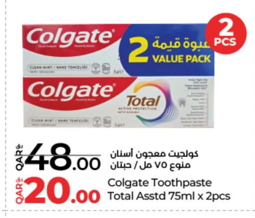 COLGATE Toothpaste available at LuLu Hypermarket in Qatar - Umm Salal