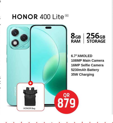 HONOR available at Safari Hypermarket in Qatar - Al Shamal