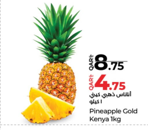 Pineapple from Kenya available at LuLu Hypermarket in Qatar - Al Khor