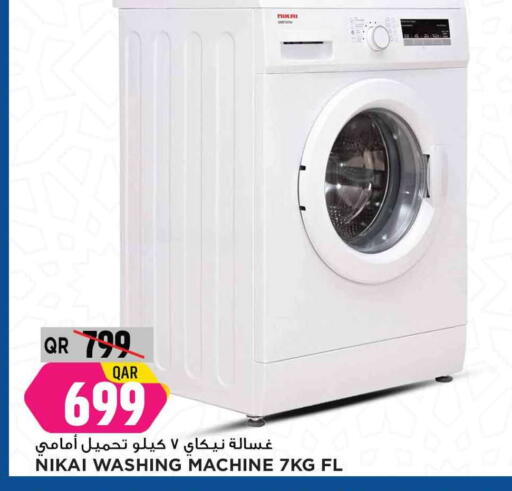 NIKAI Washing Machine available at Marza Hypermarket in Qatar - Al Rayyan