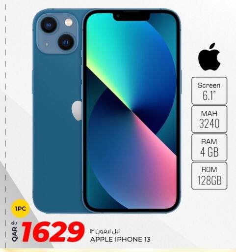 APPLE iPhone 13 available at Rawabi Hypermarket in Qatar - Al Wakra