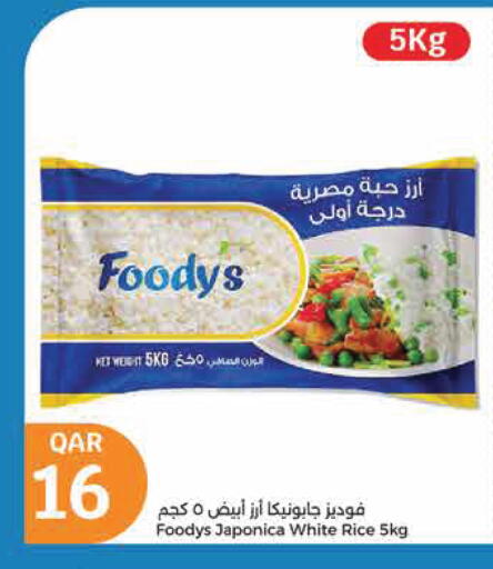 فوديز أرز أبيض available at سيتي هايبرماركت in قطر - الشمال