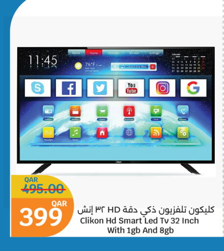 CLIKON Smart TV available at City Hypermarket in Qatar - Al Wakra