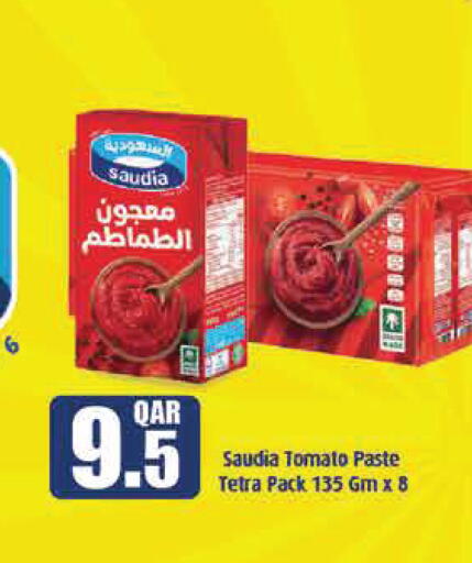 SAUDIA Tomato Paste available at City Hypermarket in Qatar - Al Shamal
