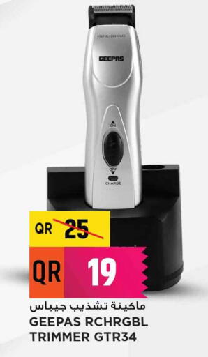 GEEPAS Hair Remover  available at Marza Hypermarket in Qatar - Al Shamal