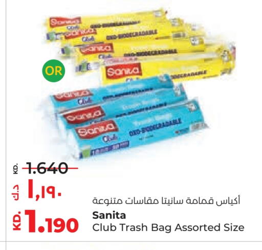 SANITA Garbage / Trash Bags available at Lulu Hypermarket  in Kuwait - Ahmadi Governorate