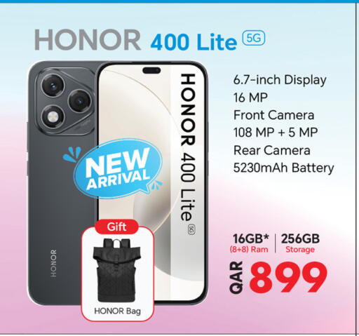 HONOR available at Safari Hypermarket in Qatar - Al Shamal