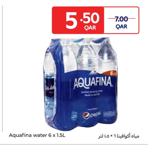 AQUAFINA available at Carrefour in Qatar - Al Shamal
