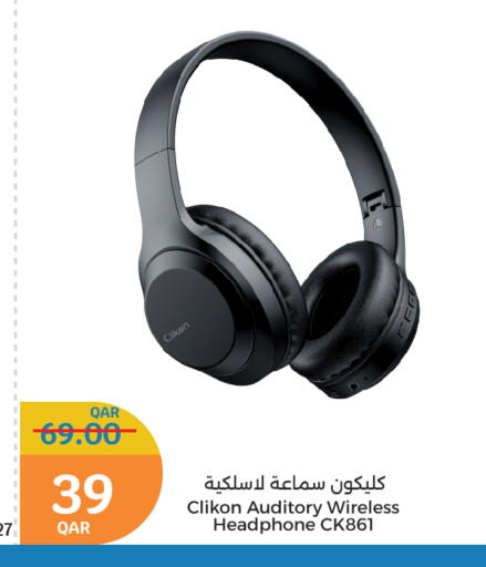 CLIKON Earphone available at City Hypermarket in Qatar - Al Khor