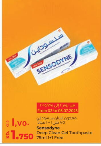SENSODYNE Toothpaste available at Lulu Hypermarket  in Kuwait - Jahra Governorate