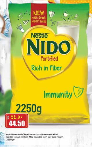 NIDO Milk Powder available at Retail Mart in Qatar - Al Rayyan