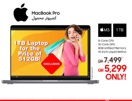 APPLE Laptop available at Techno Blue in Qatar - Al Wakra