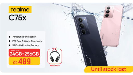 REALME available at Safari Hypermarket in Qatar - Al Shamal