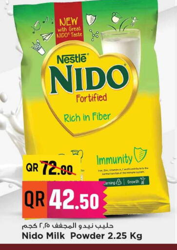 NIDO Milk Powder available at Marza Hypermarket in Qatar - Al Shamal