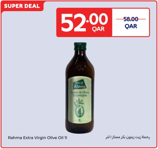 Oil & Ghee in Carrefour, Qatar Offers - Qatar RAHMA Virgin Olive Oil available at Carrefour in Qatar - Al Wakra