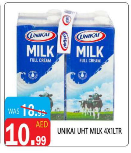 Milk & Laban in United Hypermarket, UAE Offers - United Arab Emirates UNIKAI Long Life / UHT Milk available at United Hypermarket in UAE - Dubai